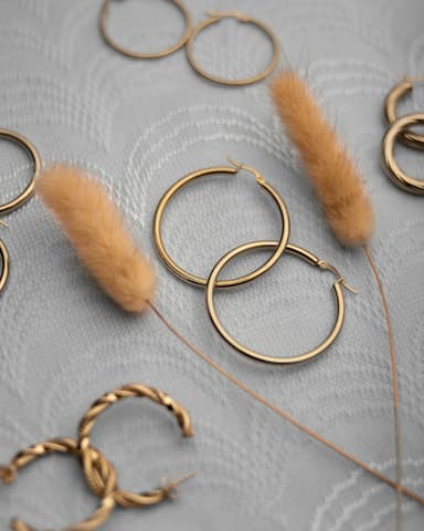 Gold hoops